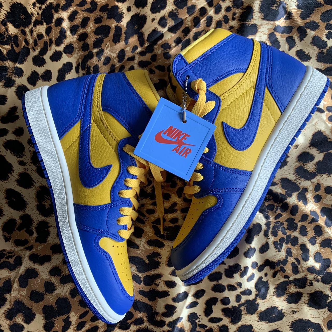 🎈Jordan 1 Retro High OG Reverse Laney's🎈Brand New... - Depop