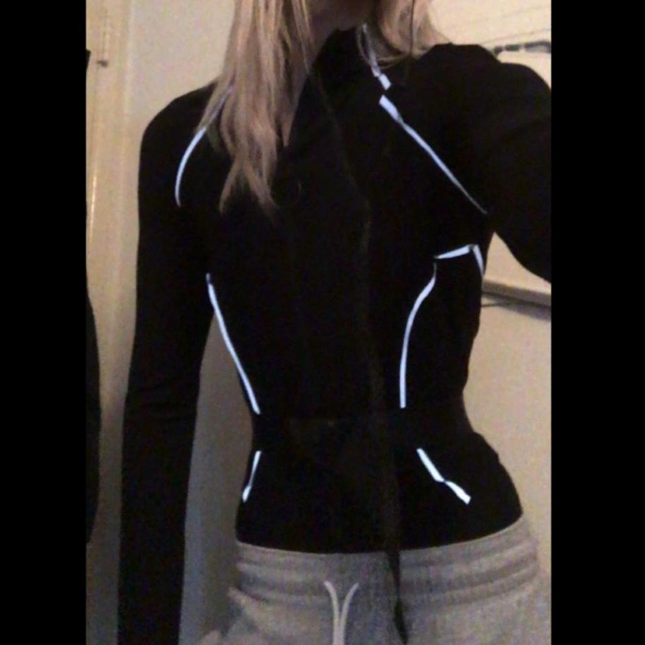 postergrl reflective bodysuit bottom part that... Depop