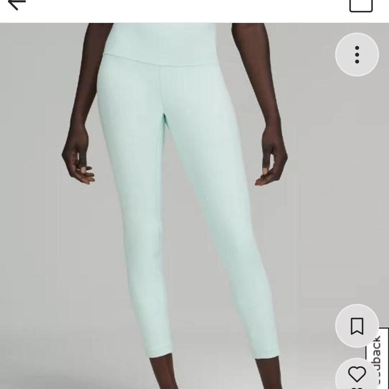 LULULEMON ALIGN 25 ‘’ in shade Delicate Mint-,