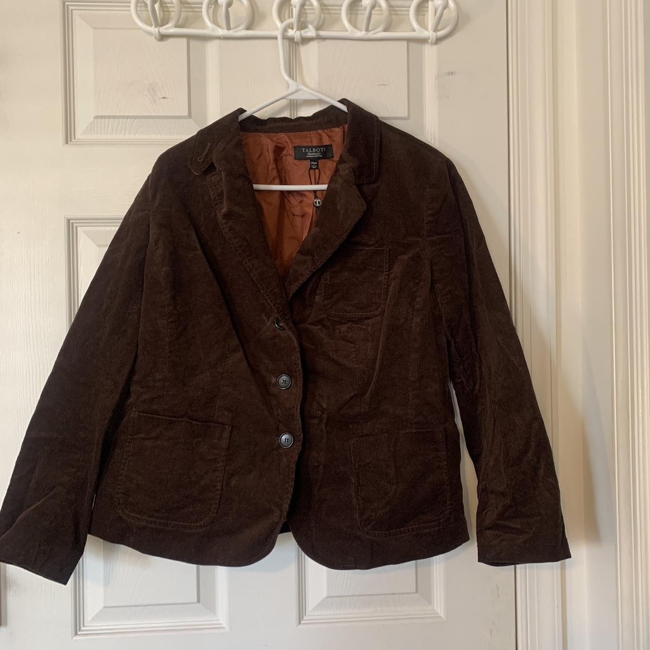 Talbots hot sale corduroy blazer