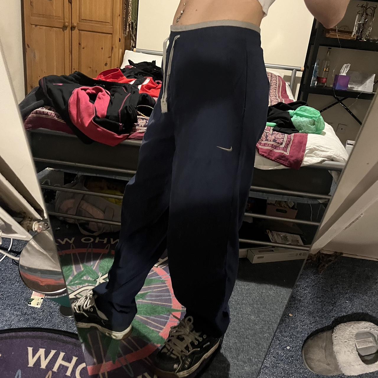 royal blue nike track pants
