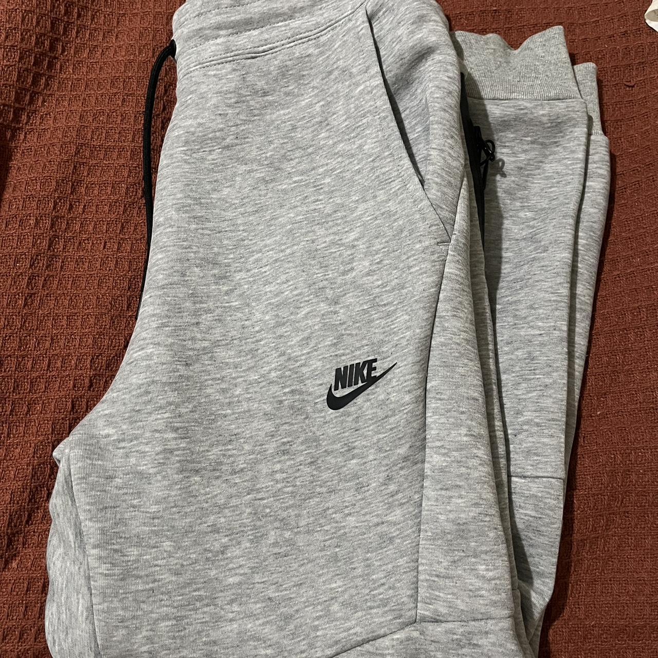 mens nike tech grey joggers