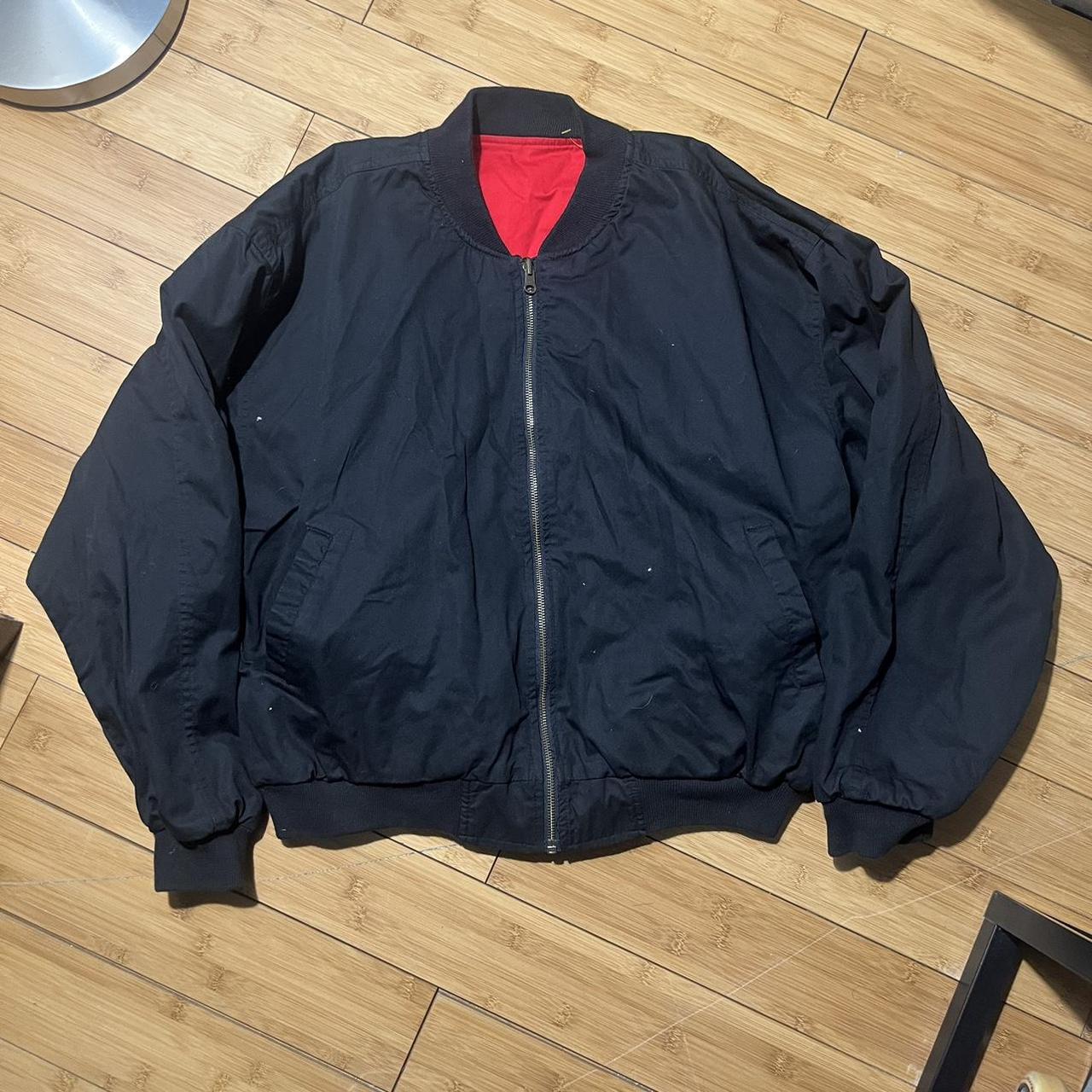 Marlboro Men's Black and Red Jacket | Depop