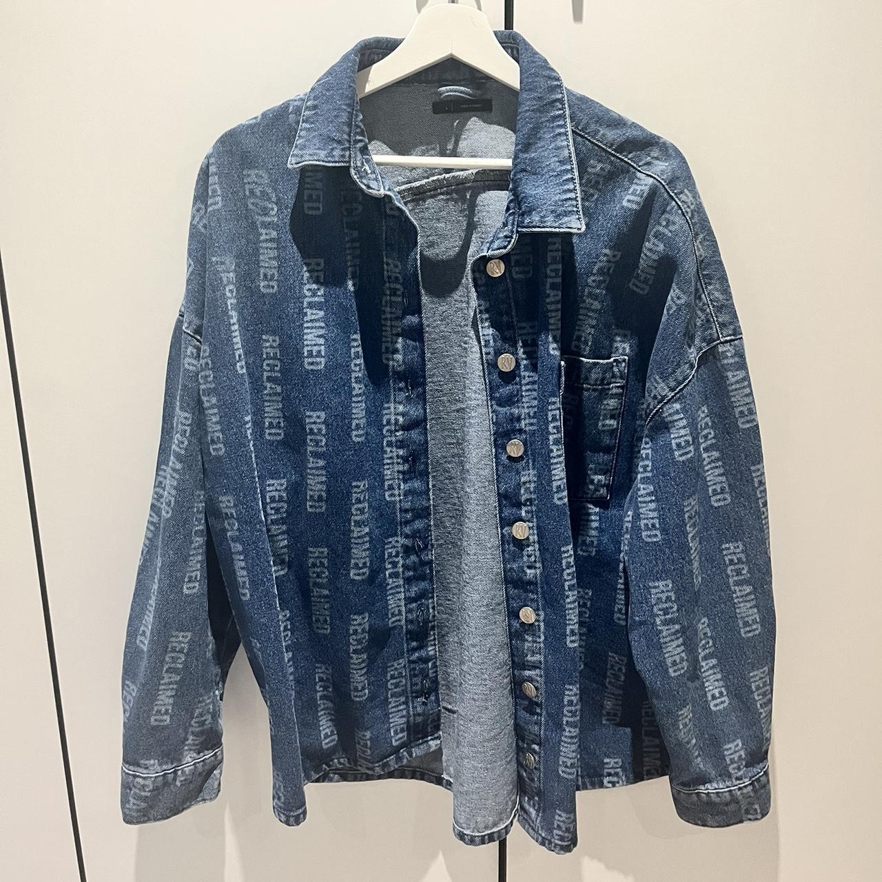 Reclaimed vintage LIMITED EDITION denim jacket... - Depop