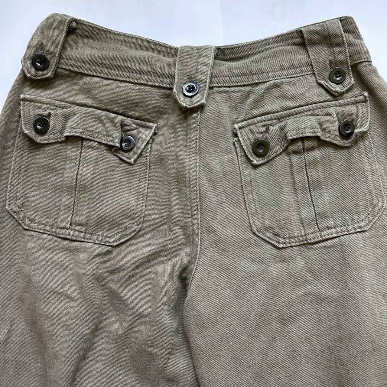 Cargo pants Nice thick material Worn once Waist is... - Depop