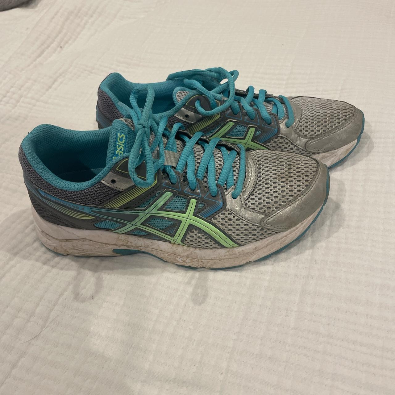 Women's Grey and Blue Trainers
