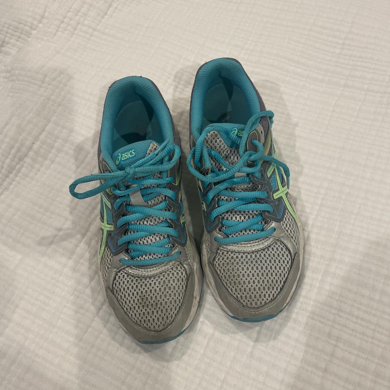 Women's Grey and Blue Trainers (2)