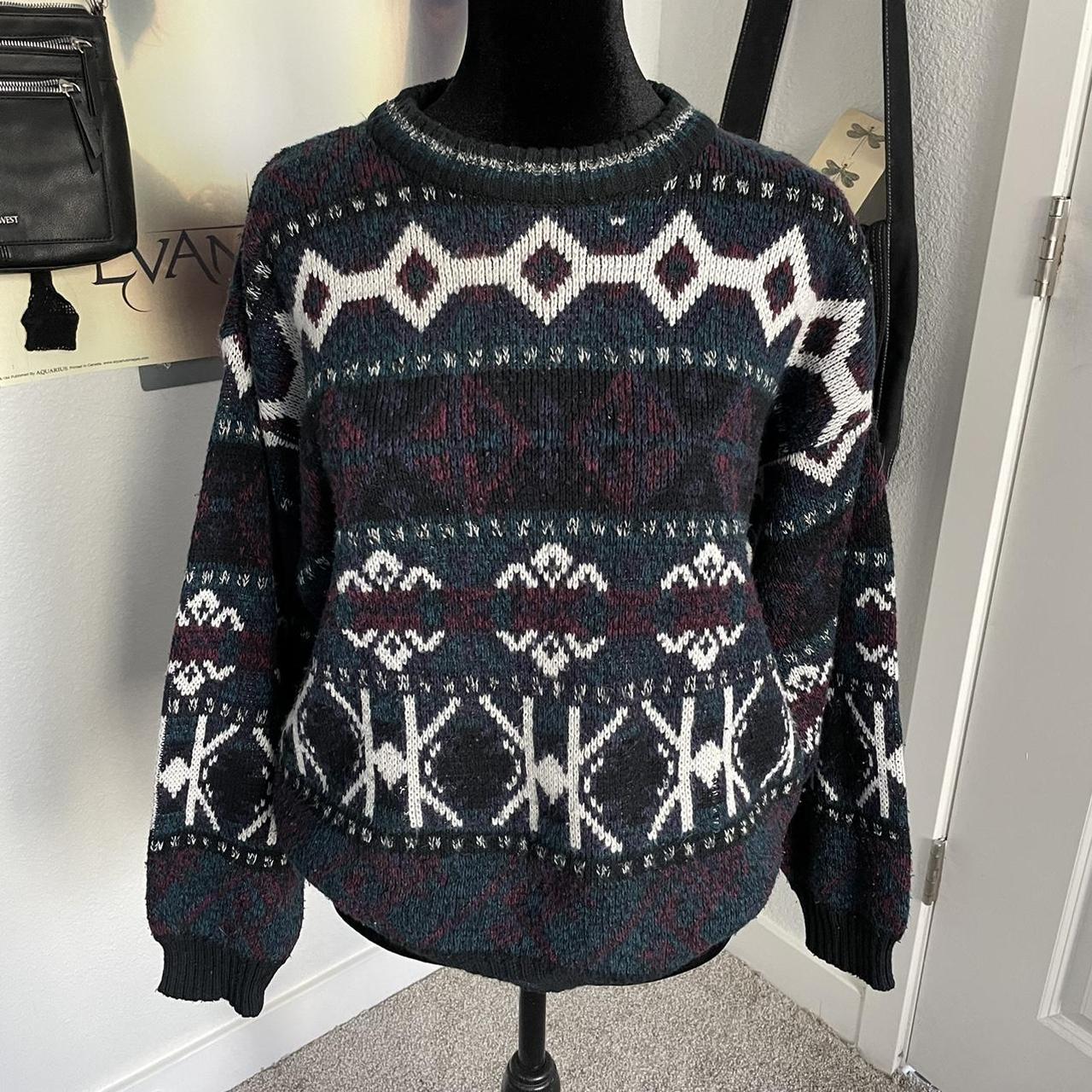 Vintage Sweater iconic 1990s knit sweater!... - Depop