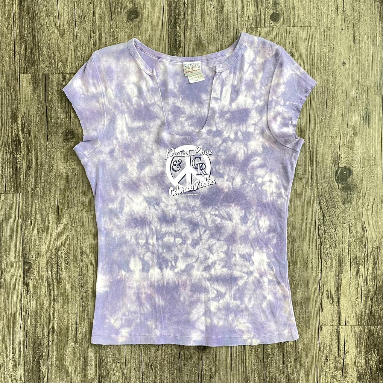 Colorado Rockies Tie Dye Shirt