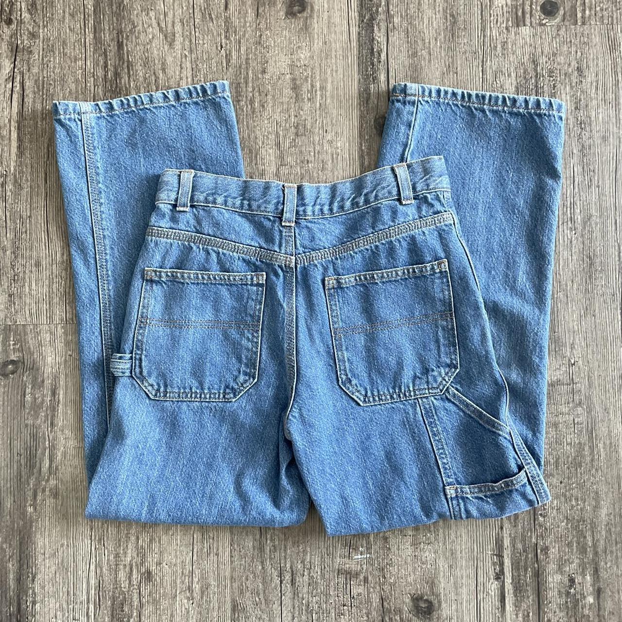 Y2k Cargos early 2000s carpenter jeans from faded... - Depop