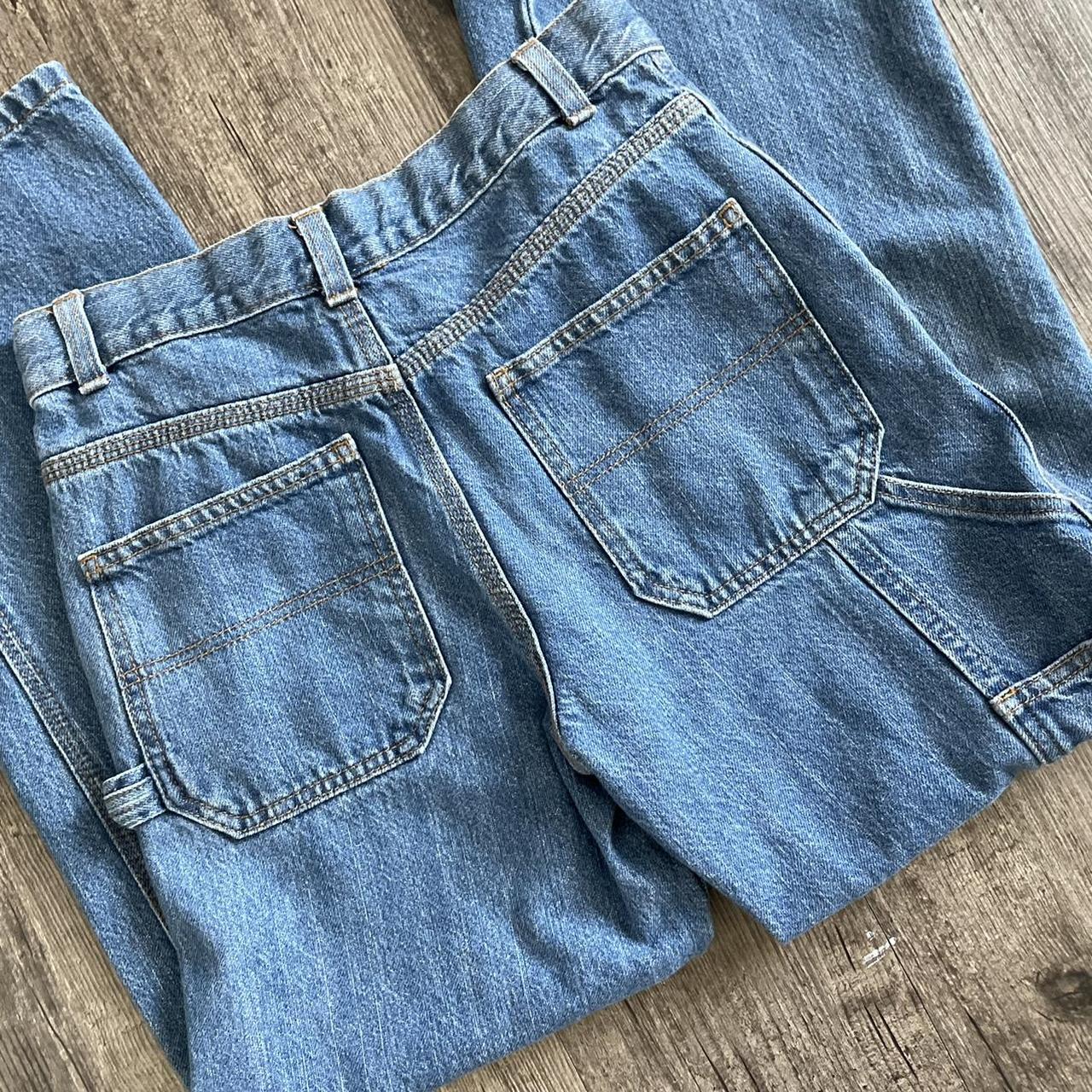 Y2k Cargos early 2000s carpenter jeans from faded... - Depop