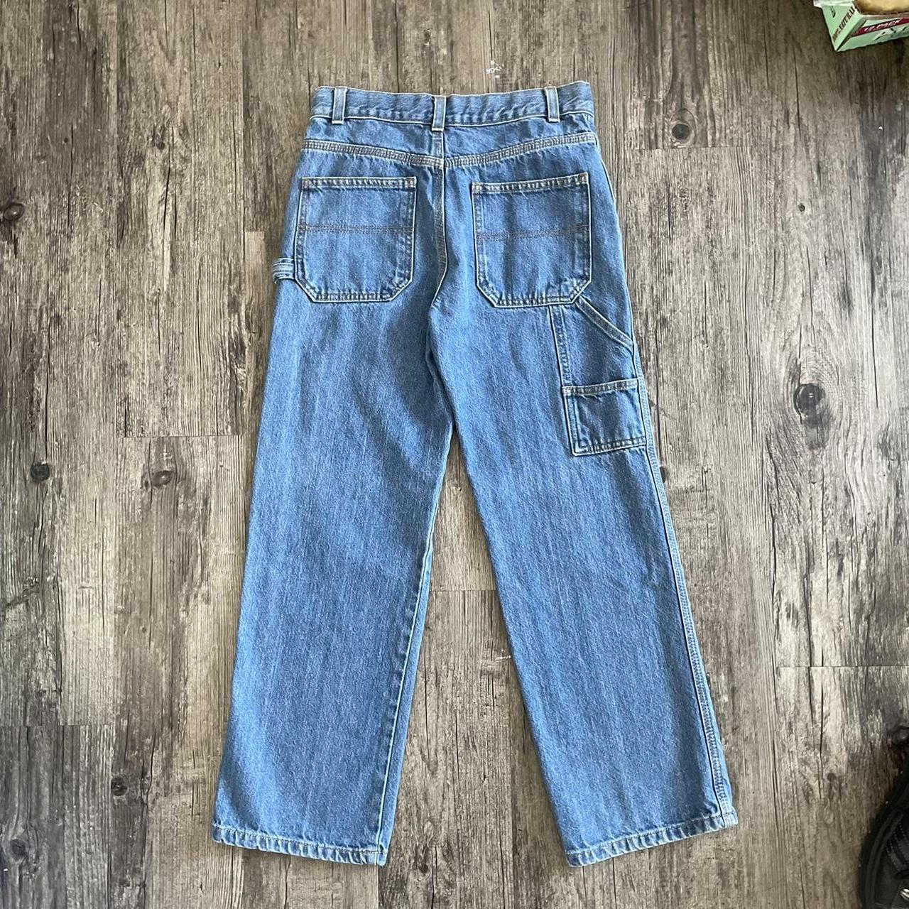 Y2k Cargos early 2000s carpenter jeans from faded... - Depop