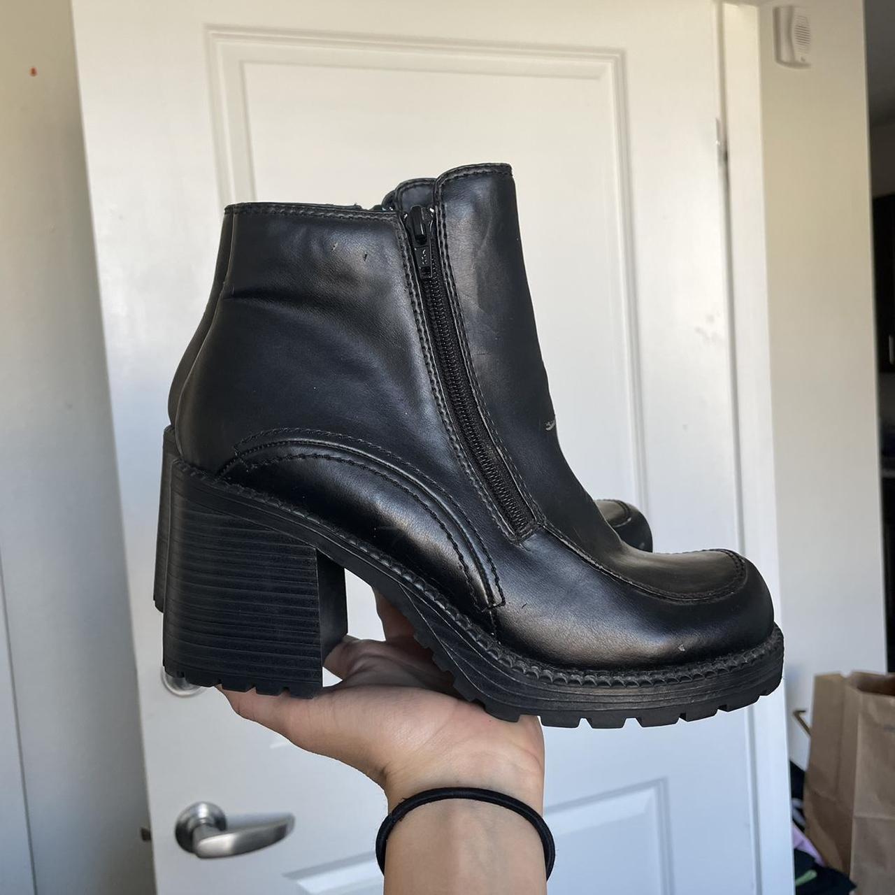 Y2k Platform Boots these are the cutest, chunkiest | Depop
