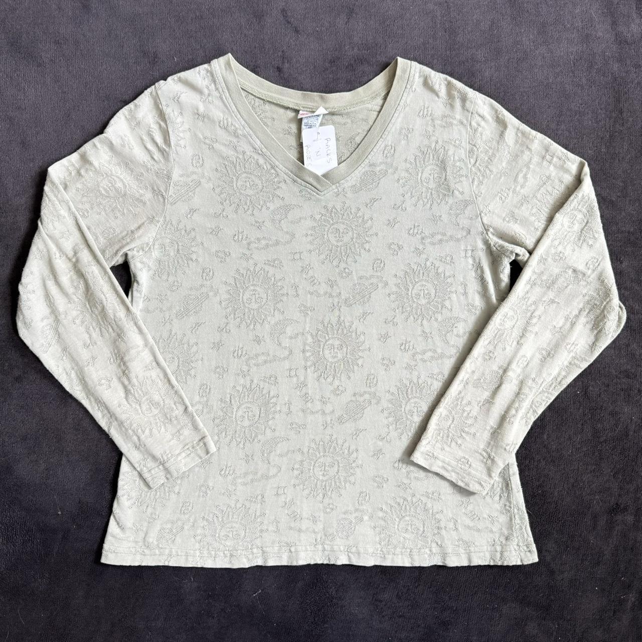 Y2k Top 1990s/early 2000s long sleeve top! the... - Depop