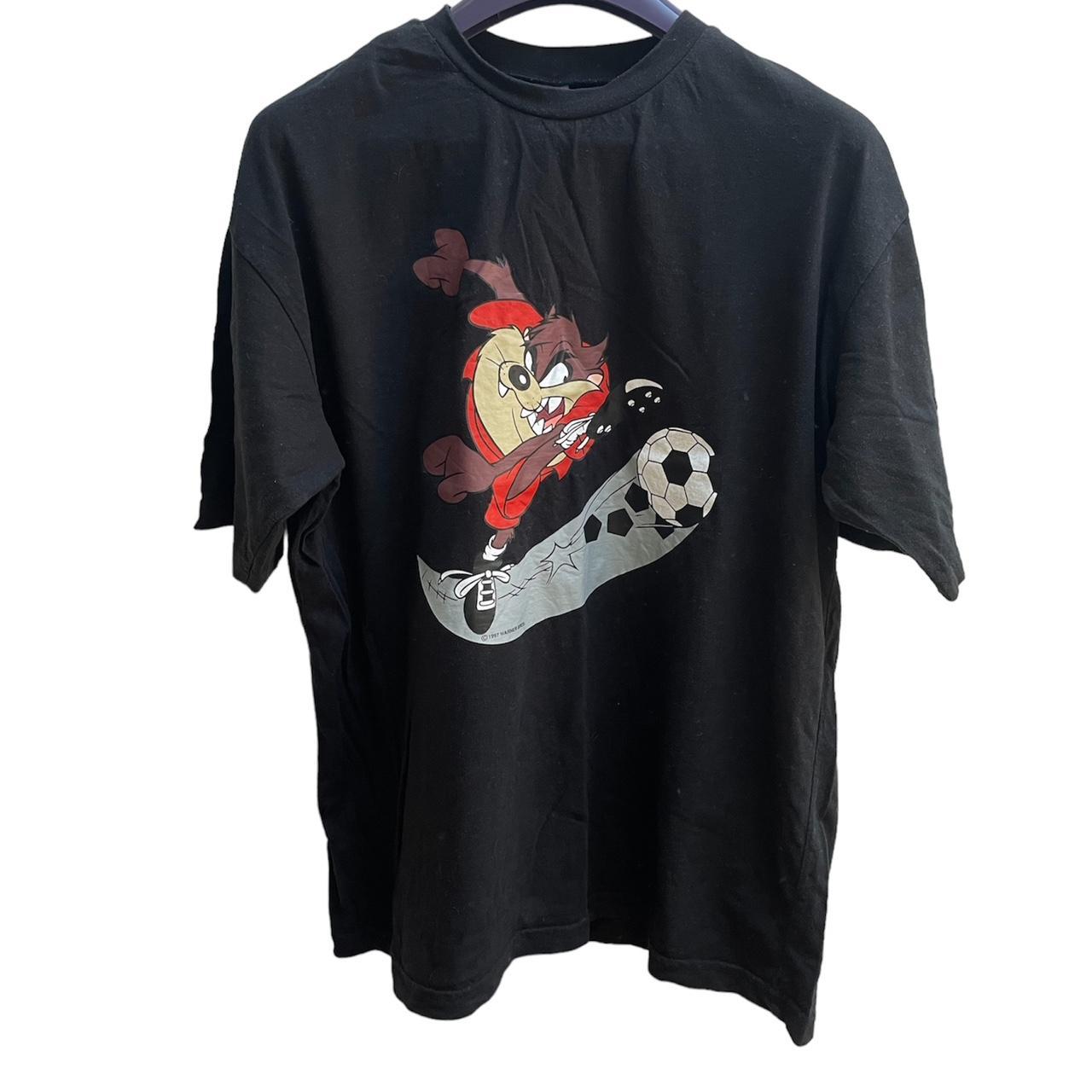 TESCO ITEMS vintage 90s Looney Tunes Tasmanian Devil... - Depop