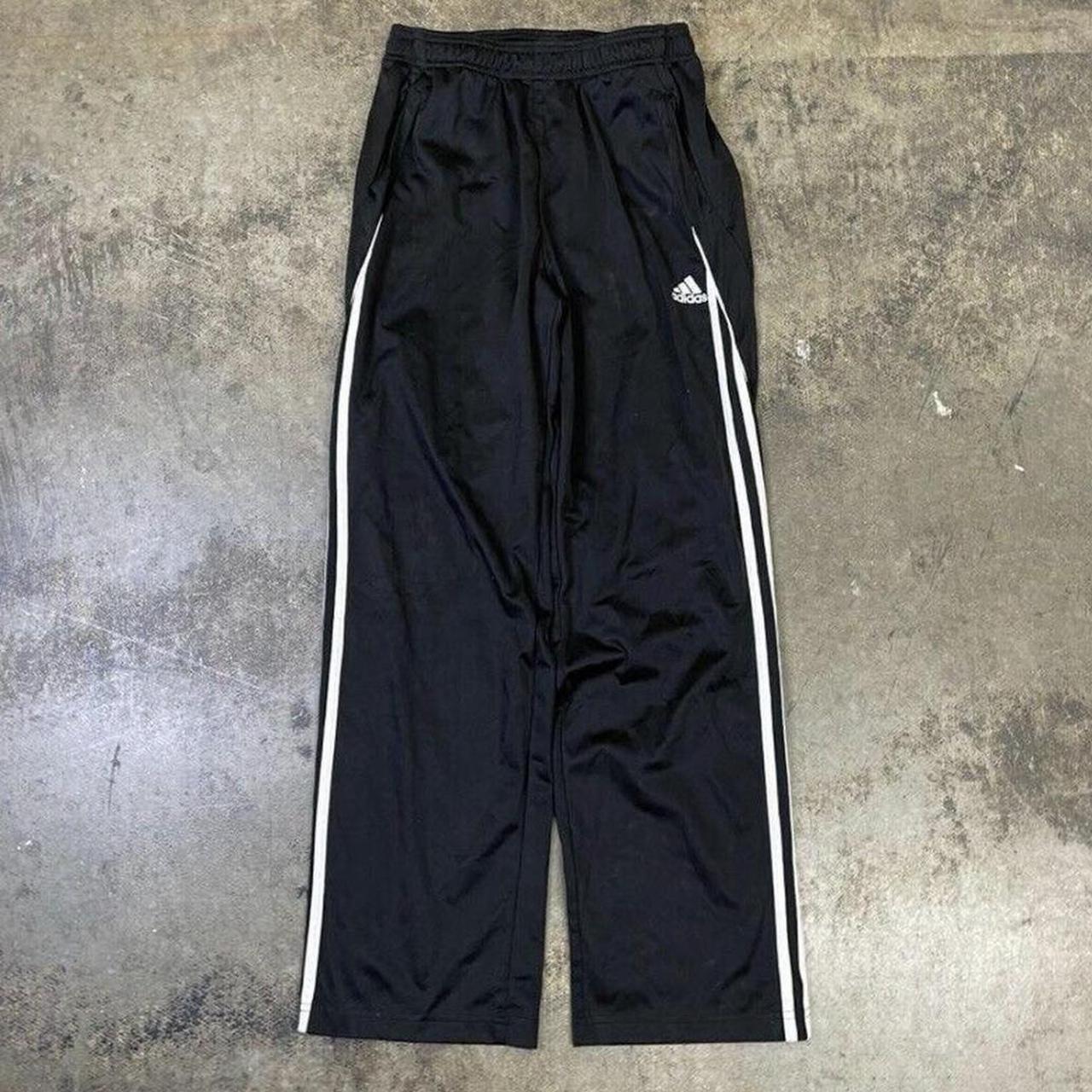 Adidas Tracksuit Bottoms Y2K Vintage Sports Joggers,... - Depop