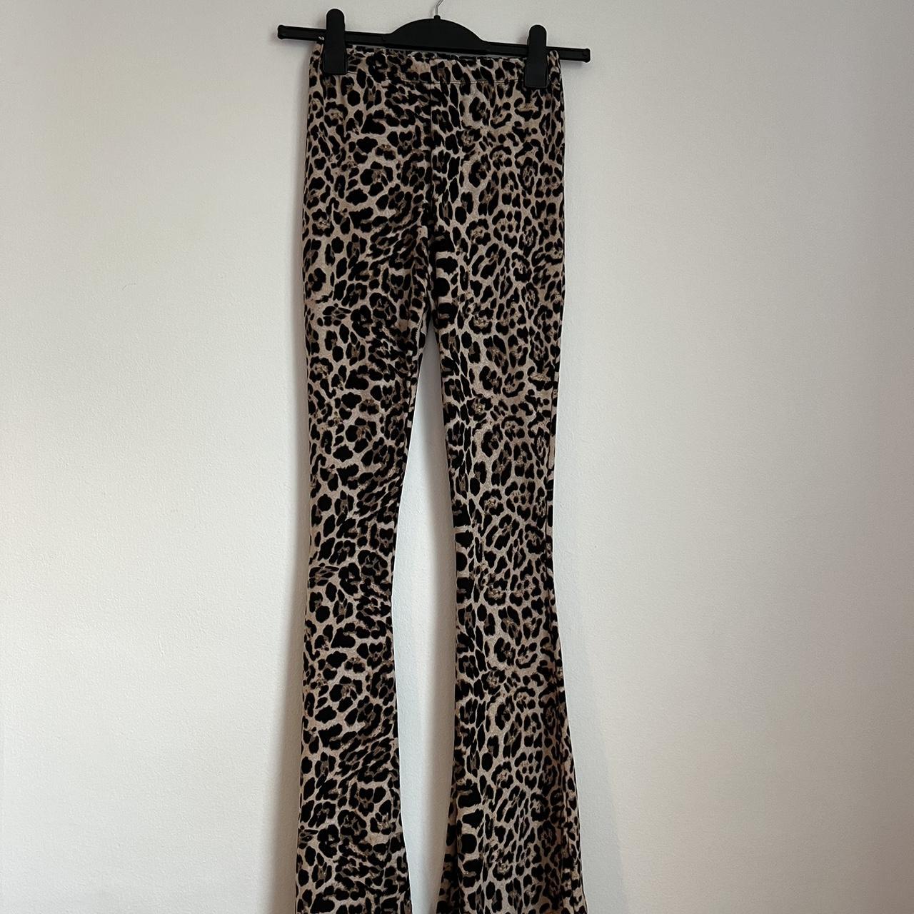 Urban outfitters leopard print flares Fancy dress... - Depop