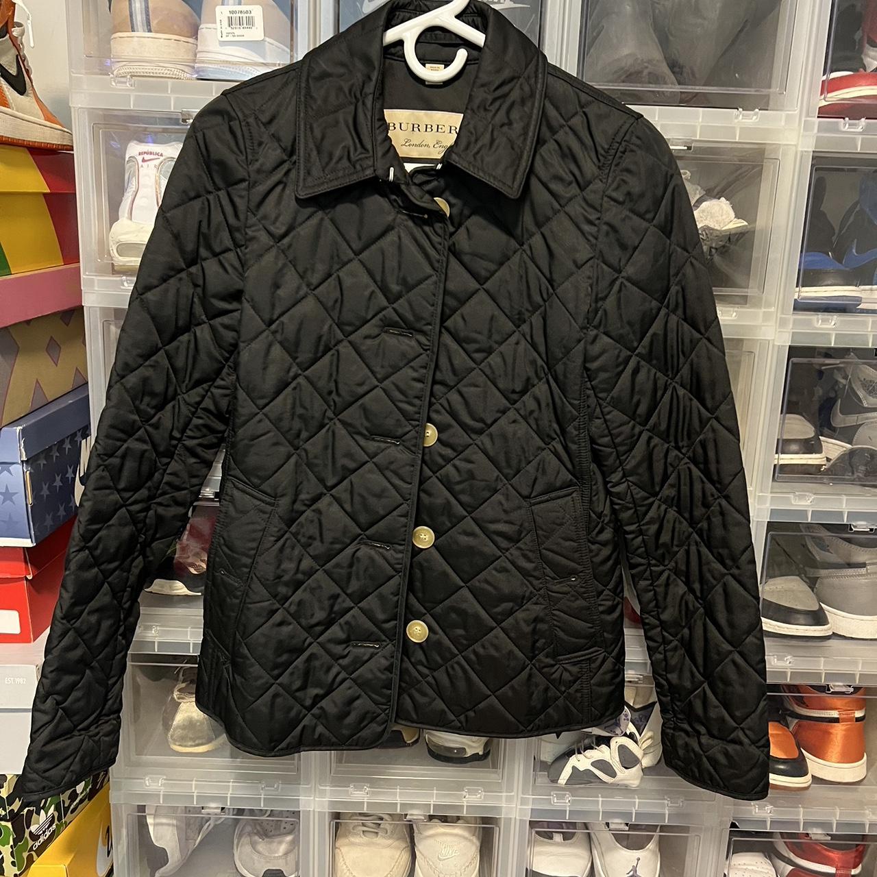 Burberry frankby quilted shop jacket sale