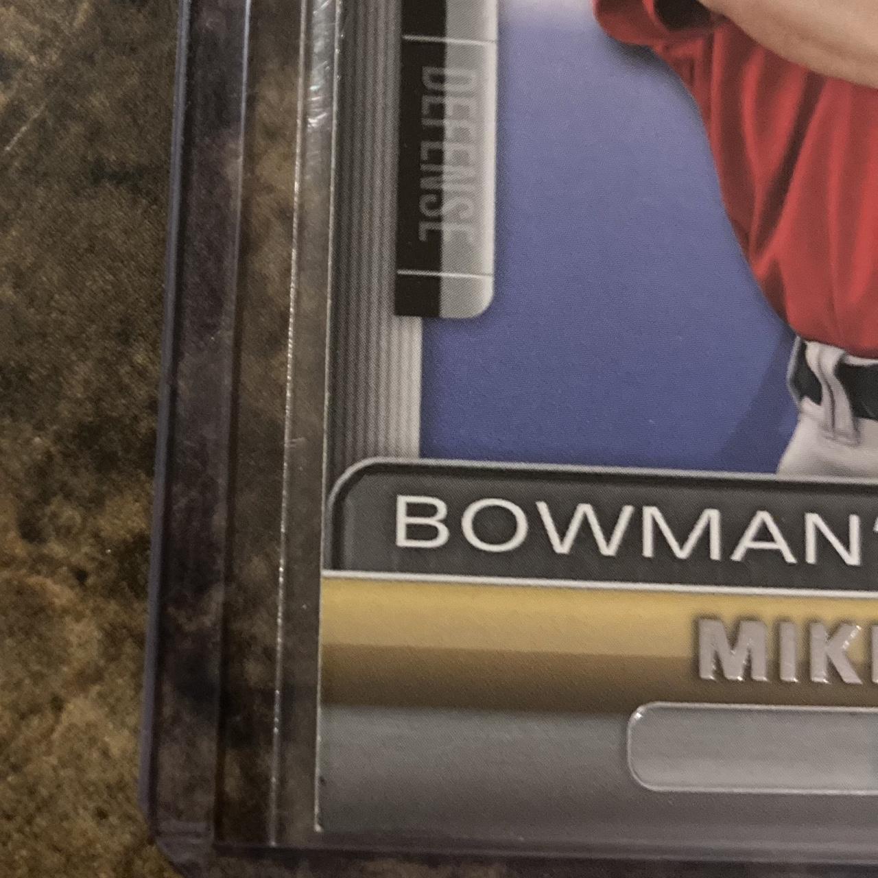 Mike Trout Bowman 2011 Bowman's Brightest rookie card . Really