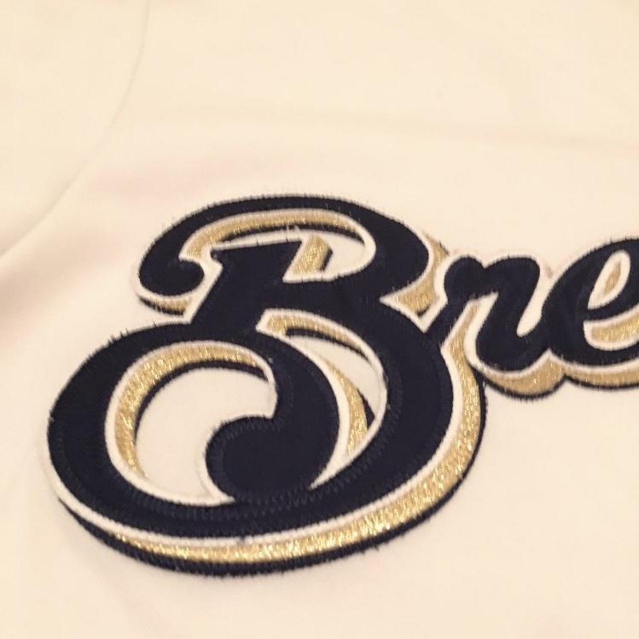 Majestic Cool Base alternative Milwaukee Brewers - Depop