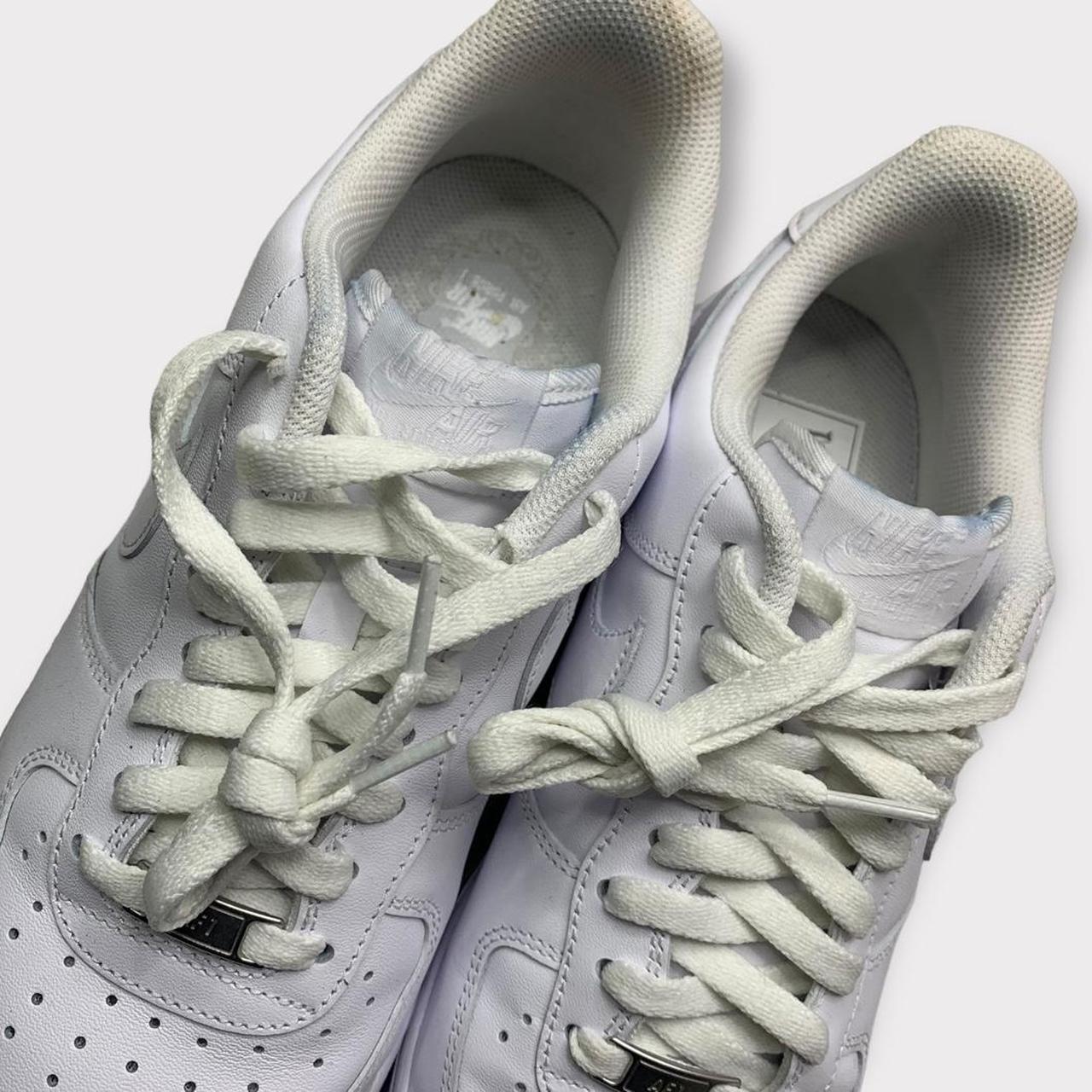 nike air force 1 white with orange tick