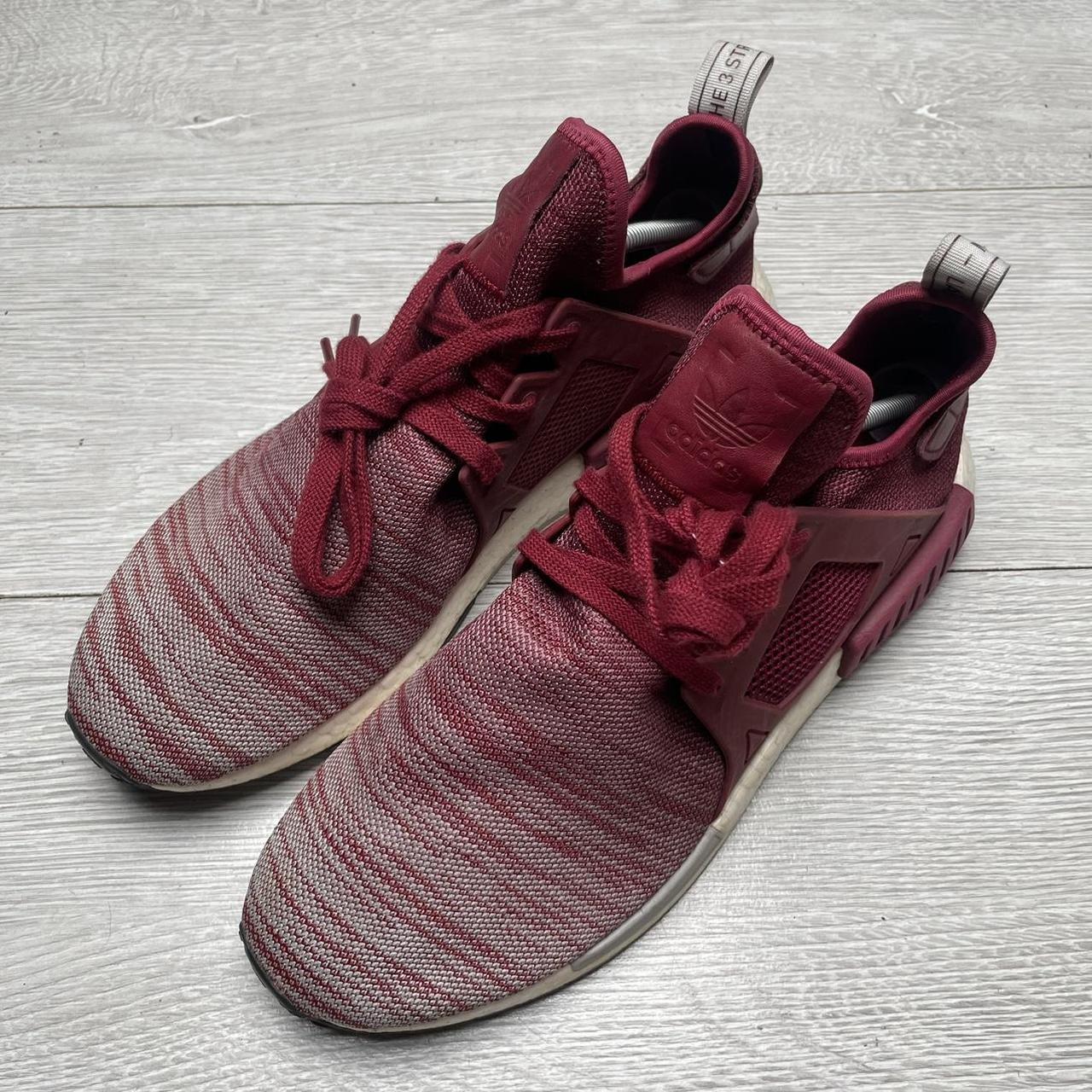 Adidas NMD XR1 Burgundy Men s Trainers Size UK 12 US. Depop