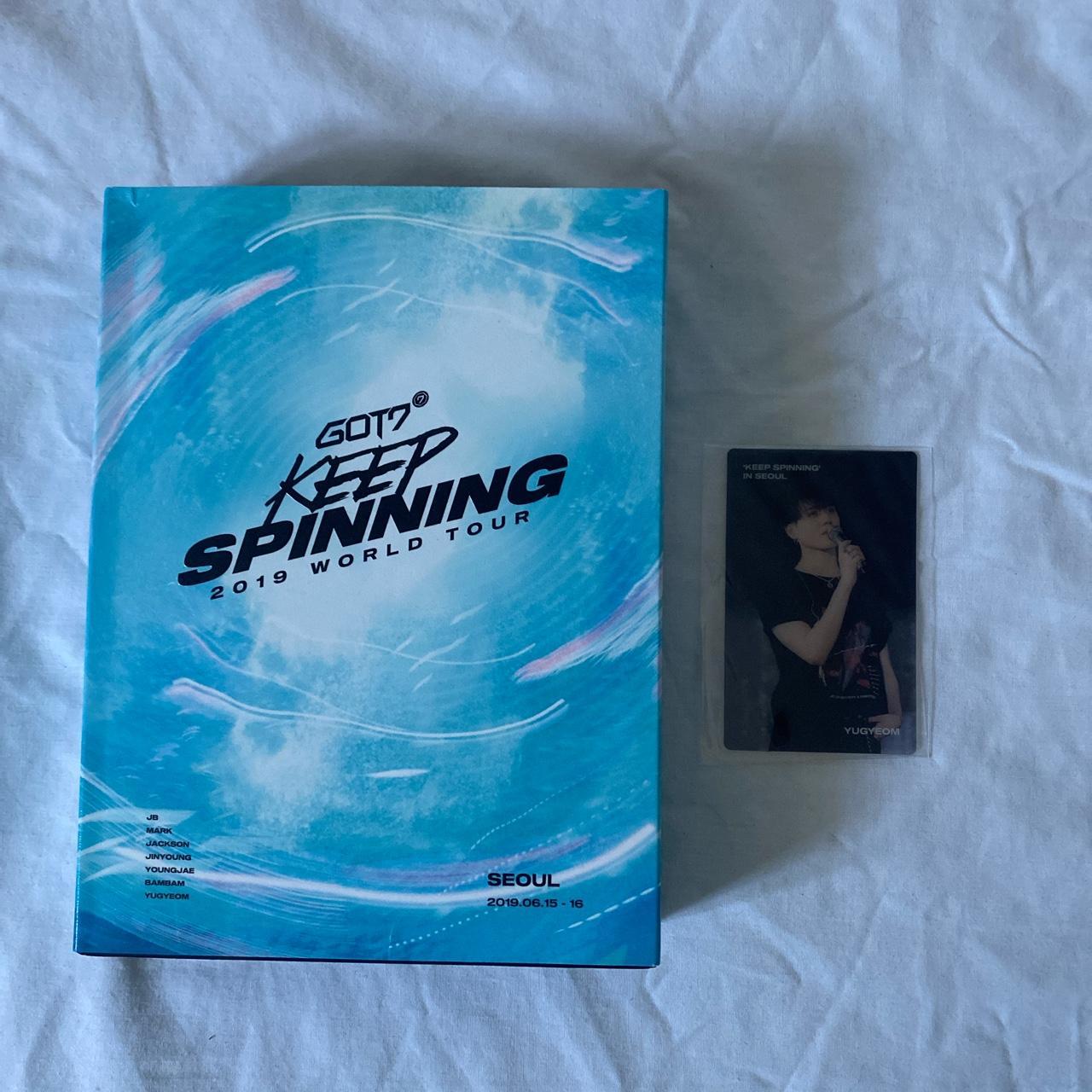 GOT7 Keep Spinning 2019 World Tour DVD With Yugyeom... - Depop