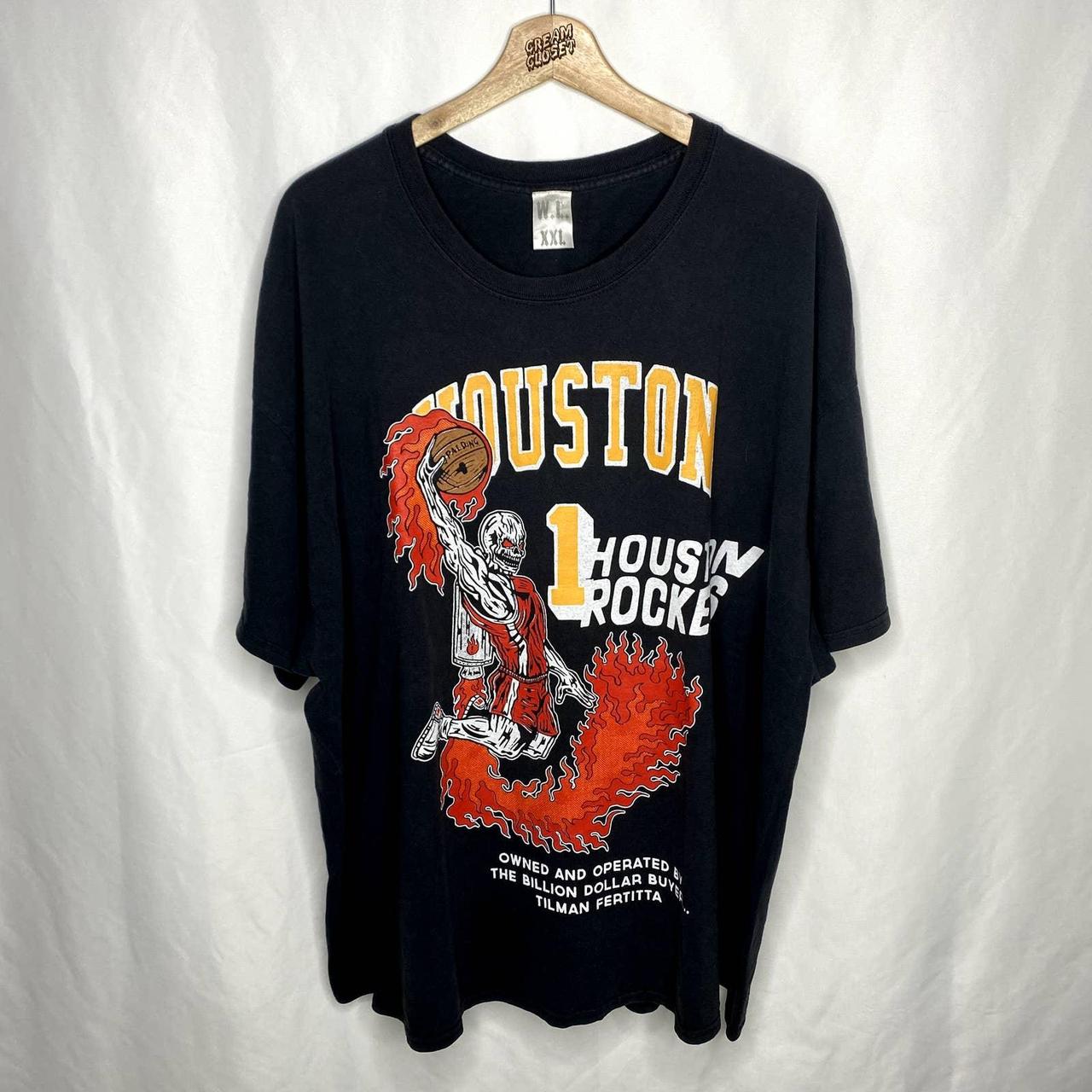 travis scott cactus jack houston rockets jersey - Depop