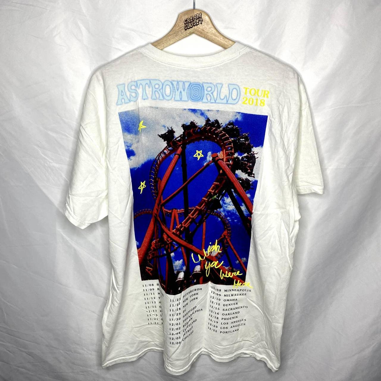 Travis Scott Cactus Jack Rollercoaster Astroworld Hip Hop Rap Tour