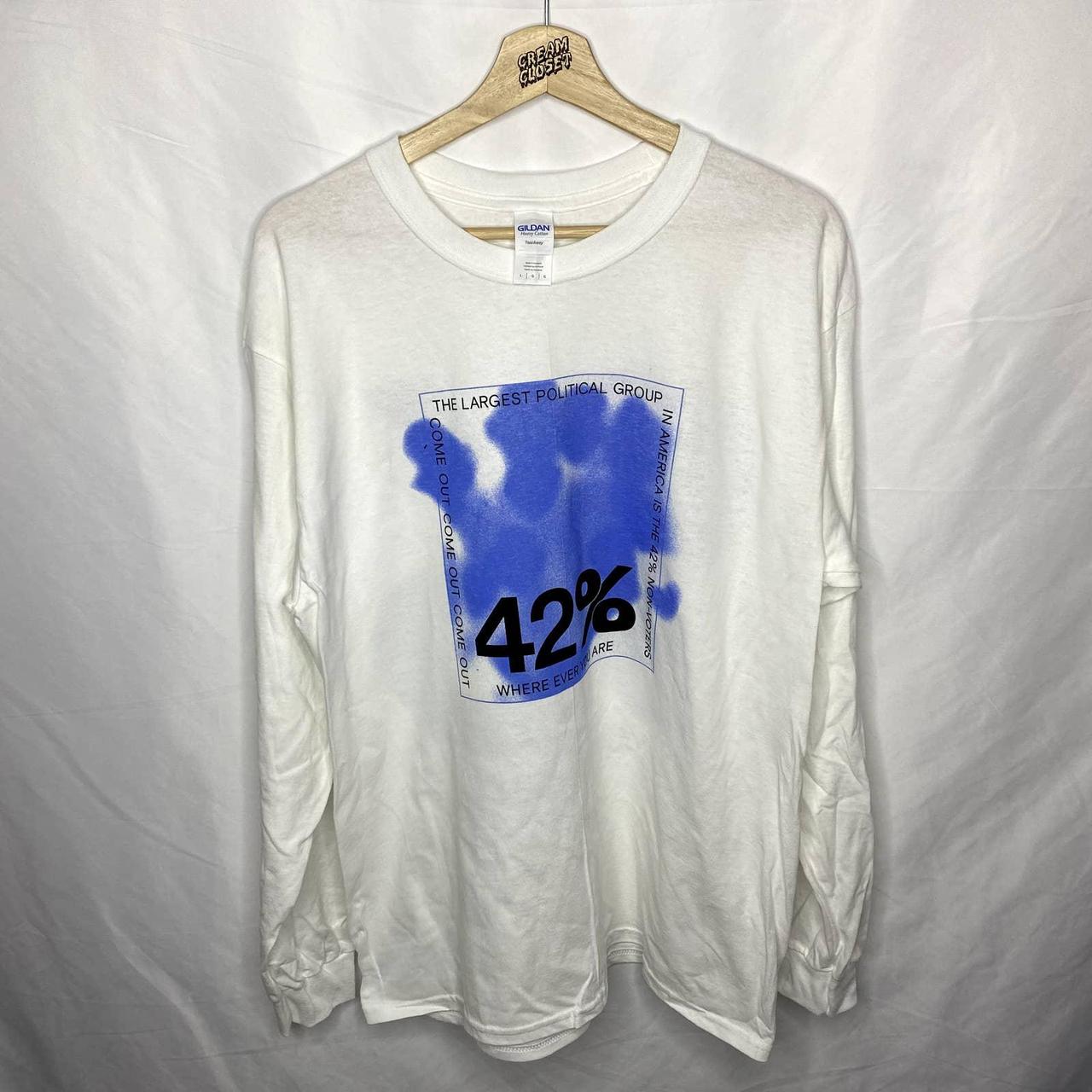 Frank Ocean Blonded Blond 42% Voters Longsleeve... - Depop