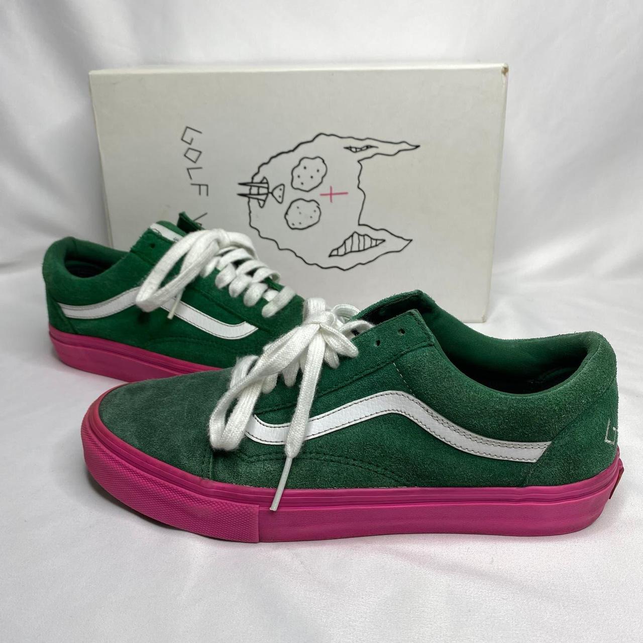 Tyler the creator vans green sale