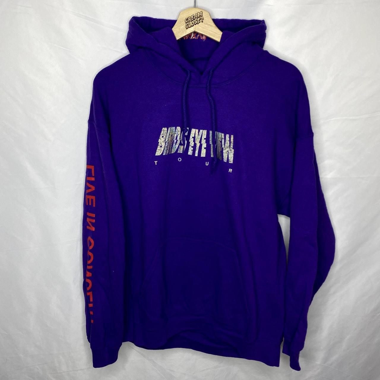 Travis Scott Cactus buy Jack Birds Eye View Hip Hop Rap Tour Merch Hoodie Purple XL