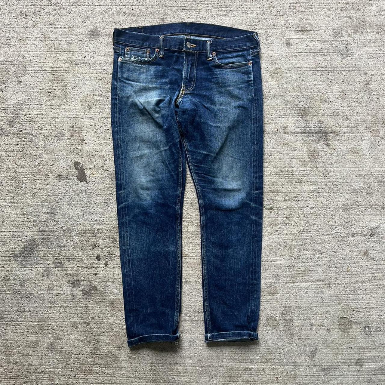 Imperial Japanese Selvedge Denim Jeans. Slim... - Depop