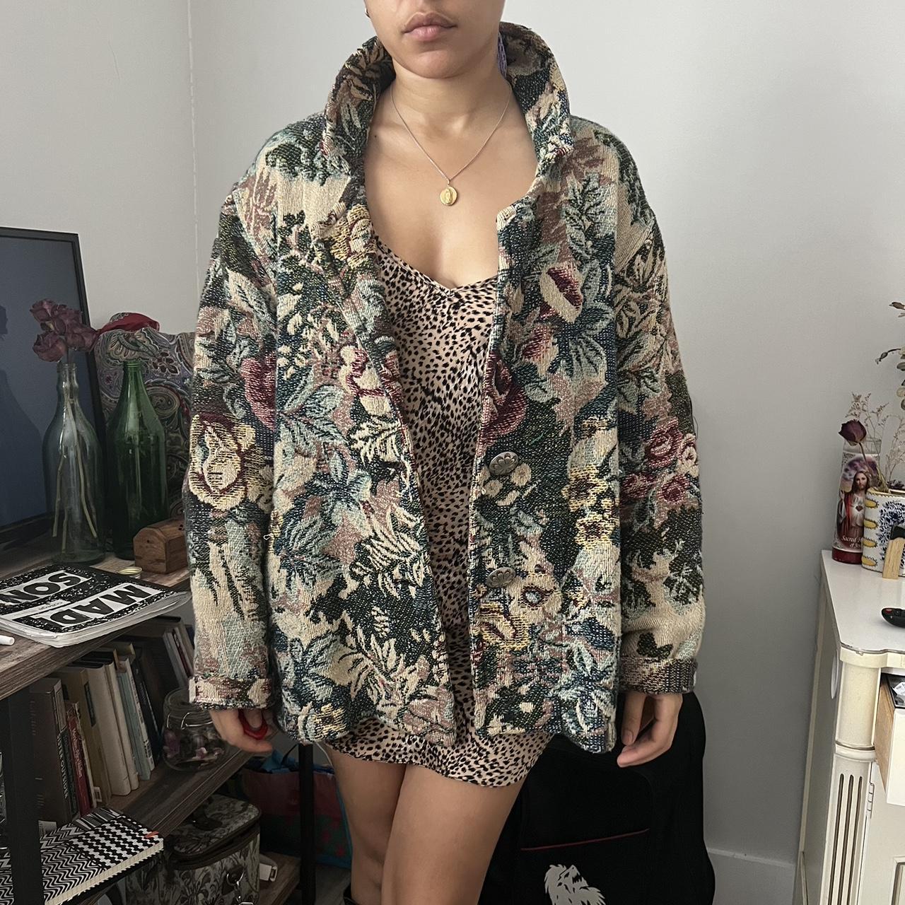 Vintage on sale tapestry jacket