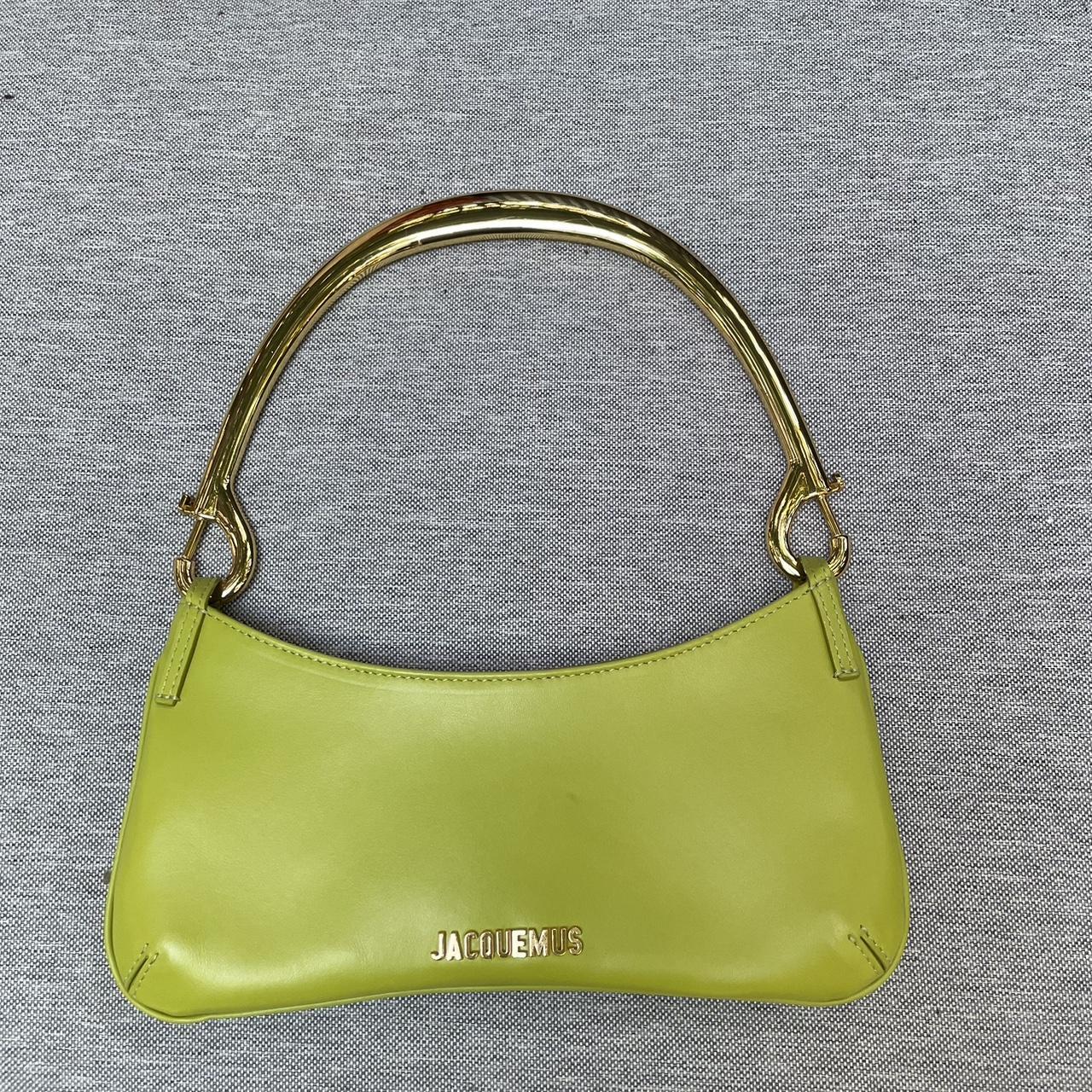 Jacquemus Women's Green and Gold Bag (3)