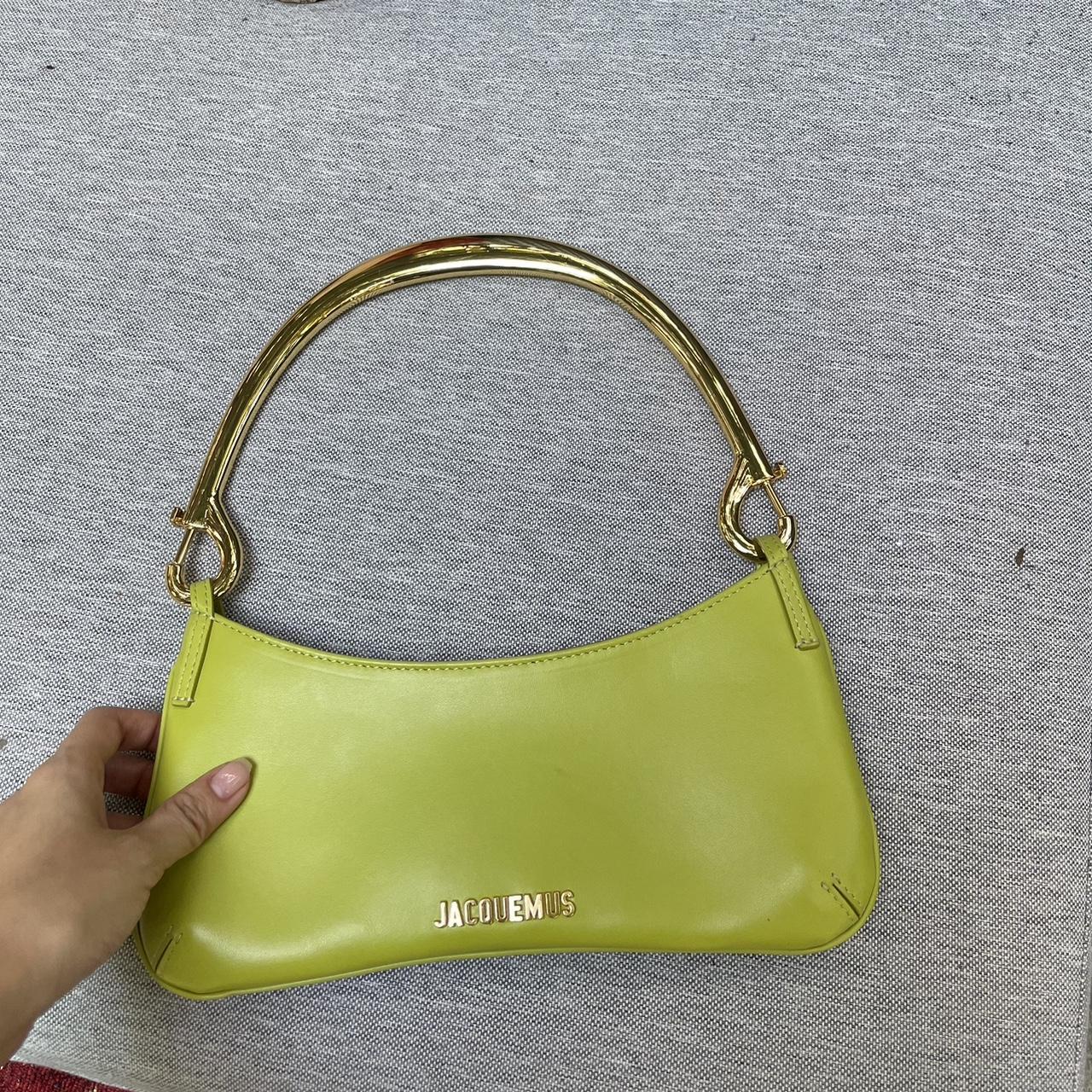 Jacquemus Women's Green and Gold Bag (5)