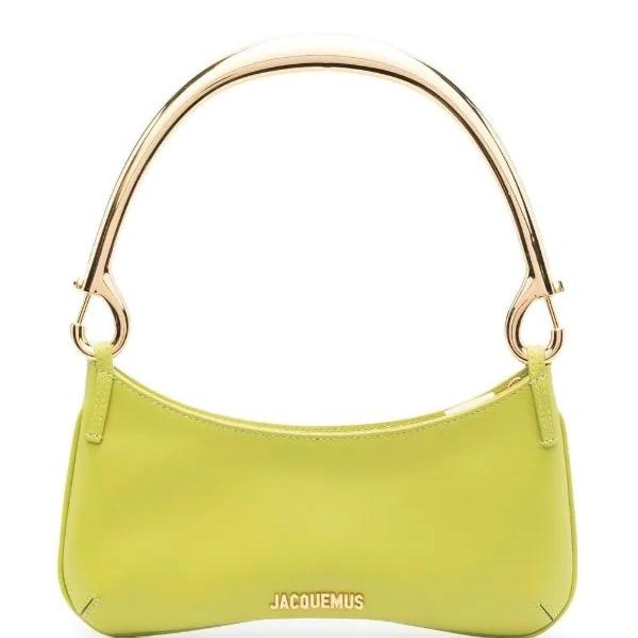 Jacquemus Women's Green and Gold Bag