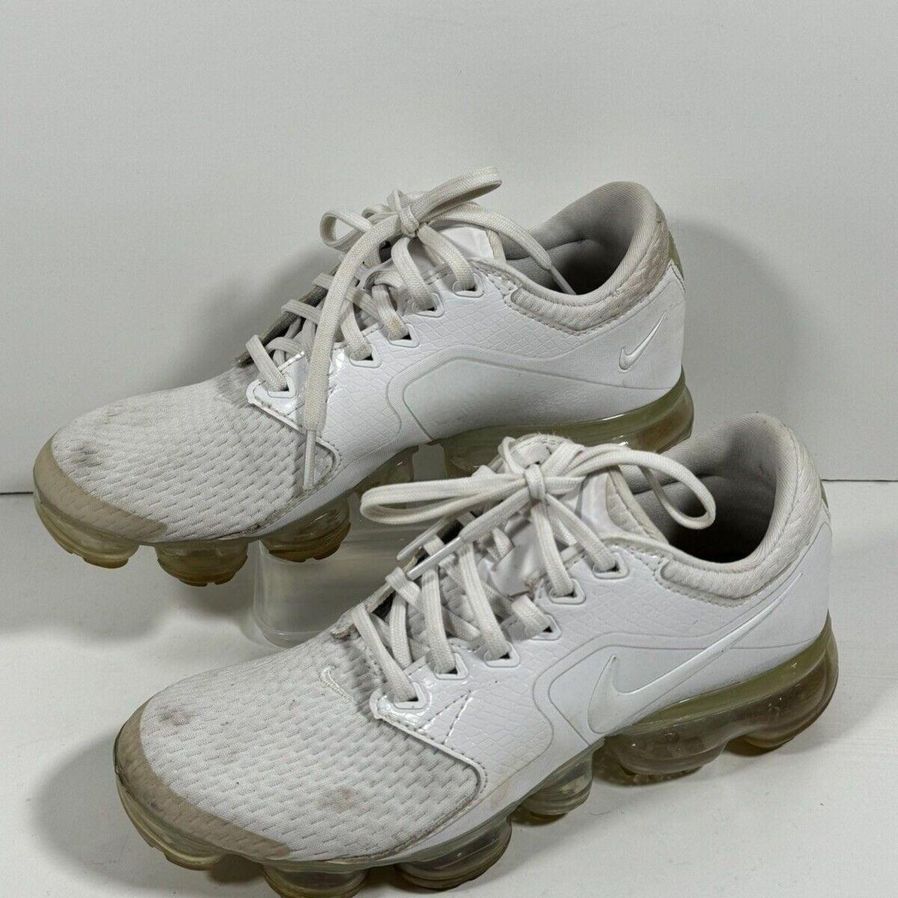 Girls white vapormax best sale