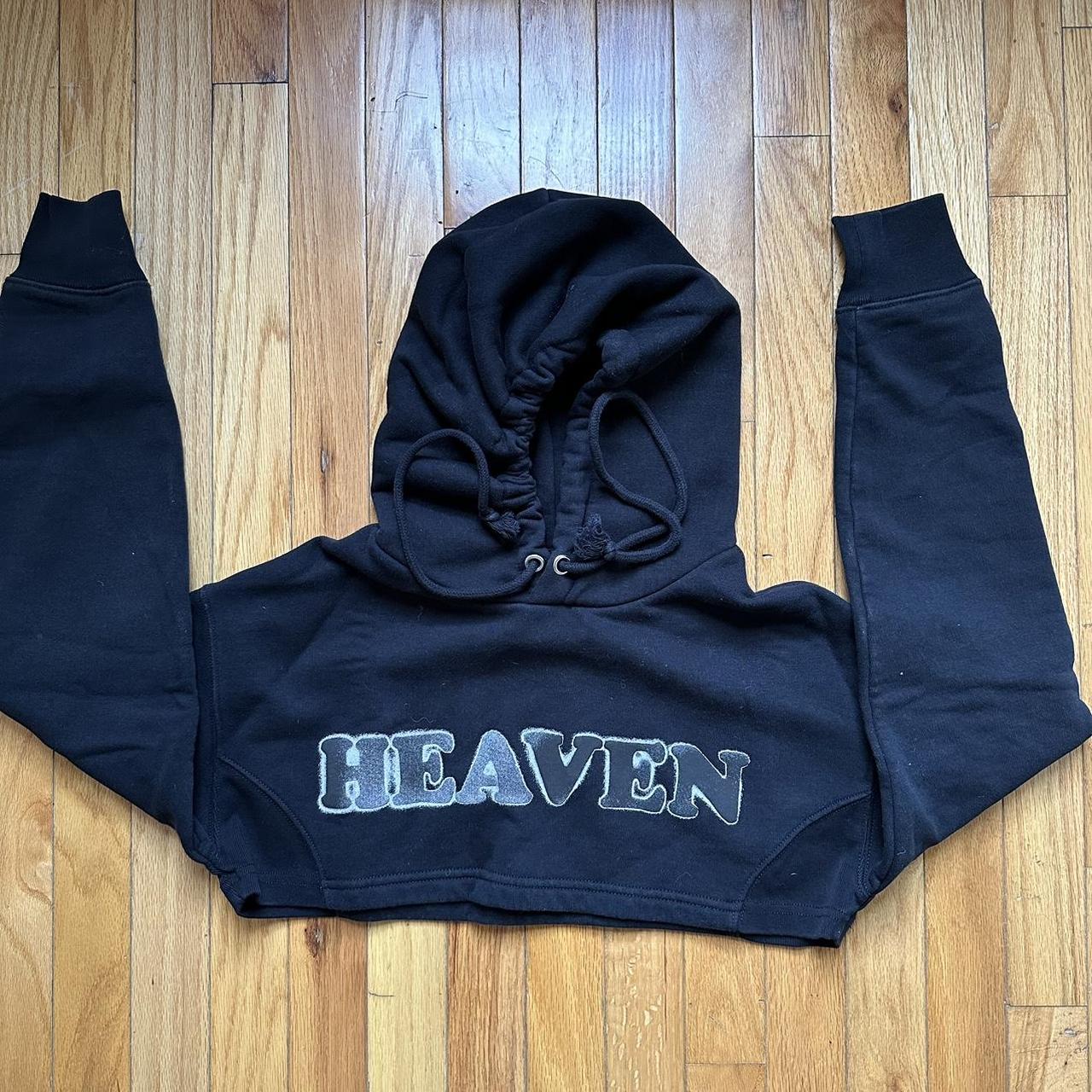 Heaven cropped hoodie | Depop