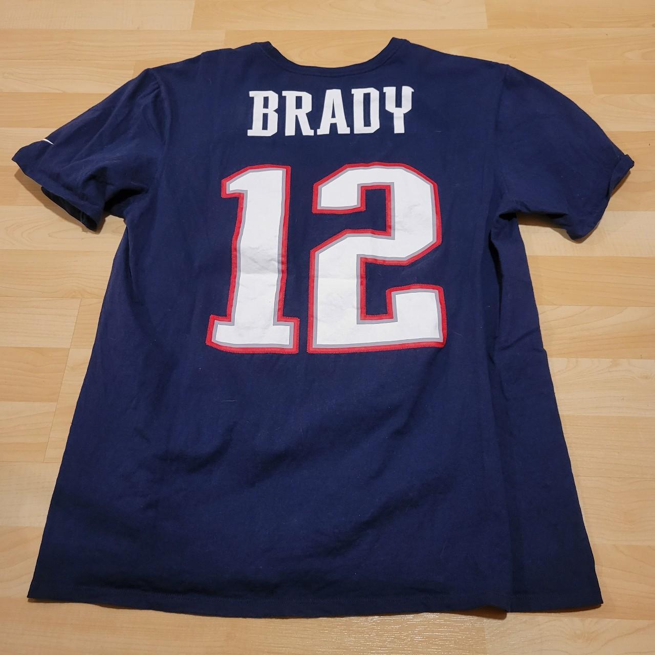 Nike NFL Patriots Tom Brady Jersey - S Nike NFL - Depop