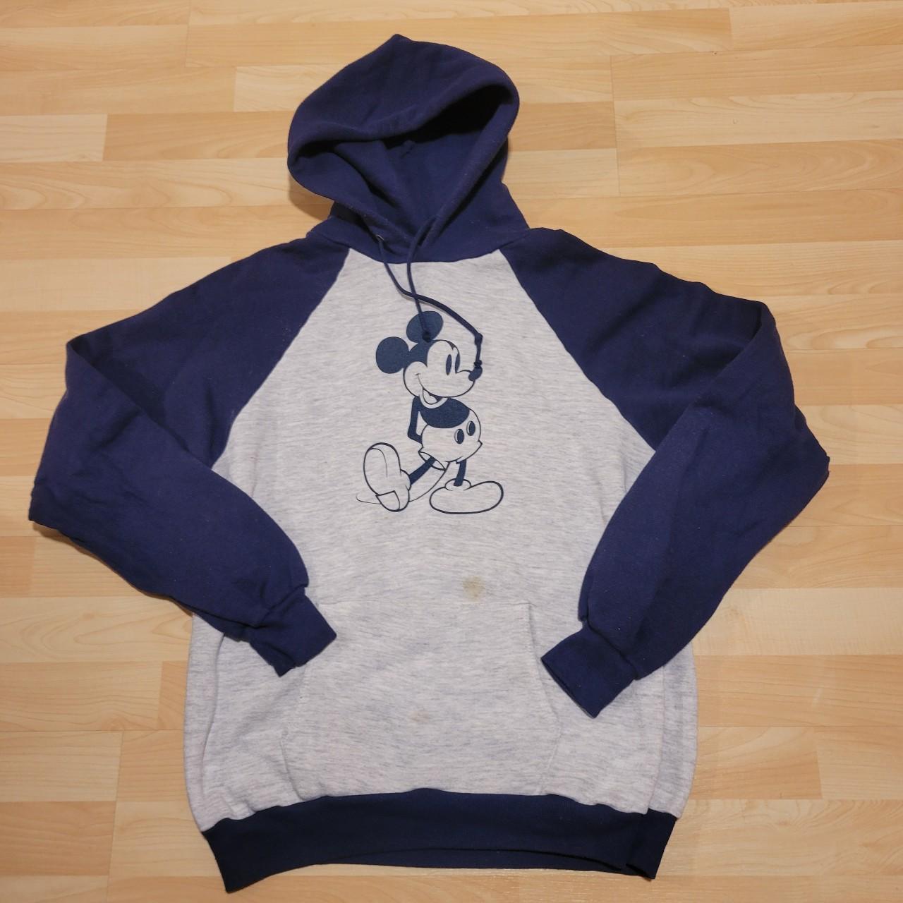 Mickey mouse pullover hoodie men's hot sale