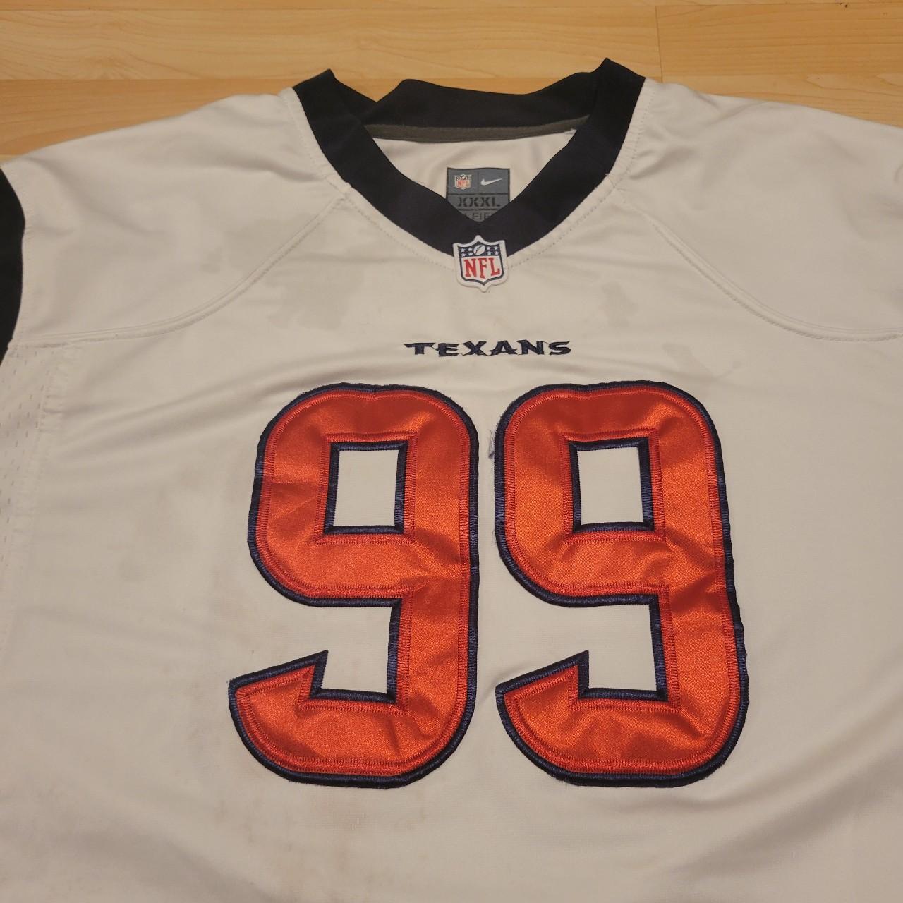 Houston Texans JJ Watt Jersey. Youth XL runs a S-M - Depop