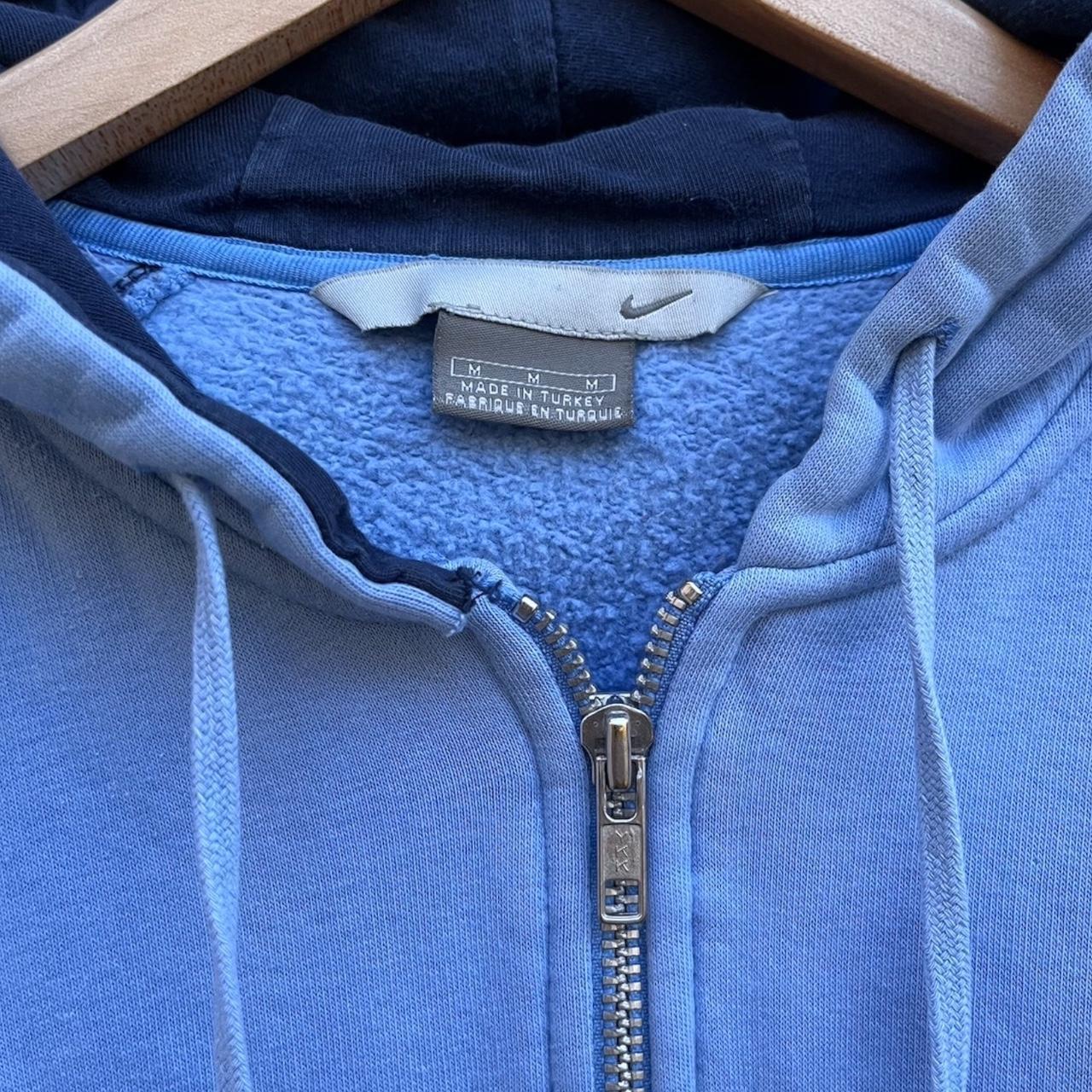 トップス y2k 00s nike outdoor sweat shirt Vintage Y2K Nike Quarter Zip Swoosh Logo Sweatshirt Blue