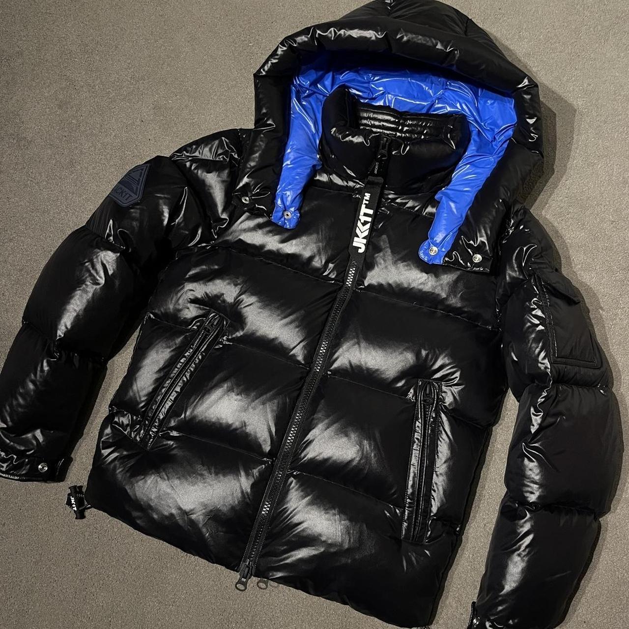 Black Puffer Jacket from Jack1t - Size M RRP £350 |... - Depop