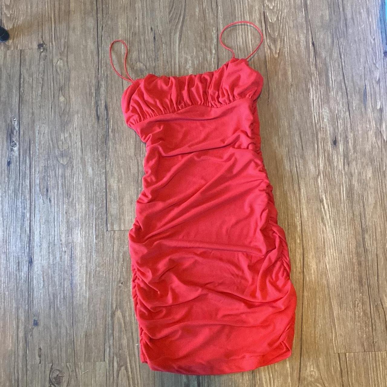 Princess Polly red Penney dress. Size US 4. Very... - Depop