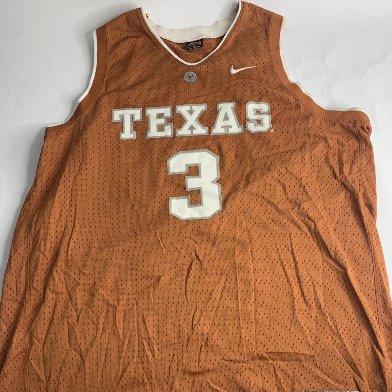 Rare Nike Texas Longhorns Basketball Jersey 5 Large - Depop