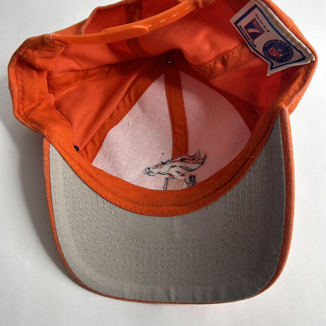 2000s era New Era Gray and Orange NFL Pro Bowl - Depop