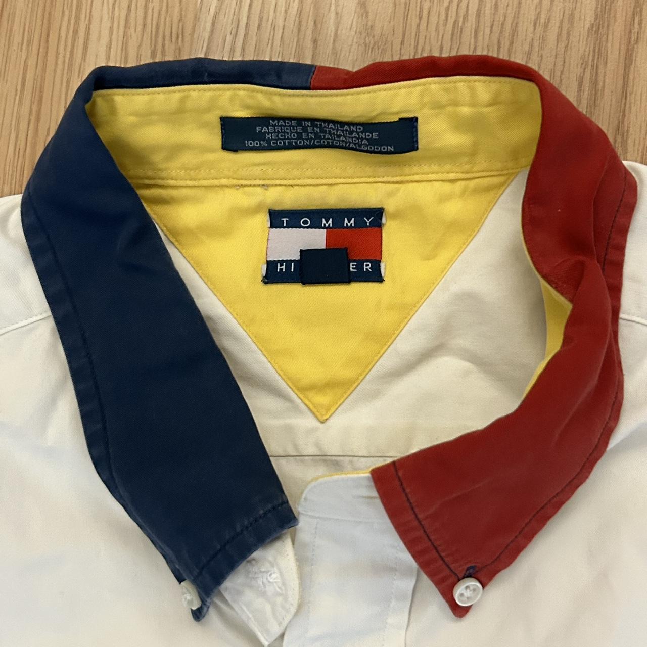 90s Tommy Hilfiger international Games Shirt SMALL 