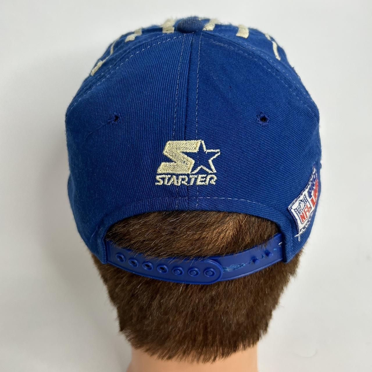 1990s dallas cowboys shark tooth hat good - Depop