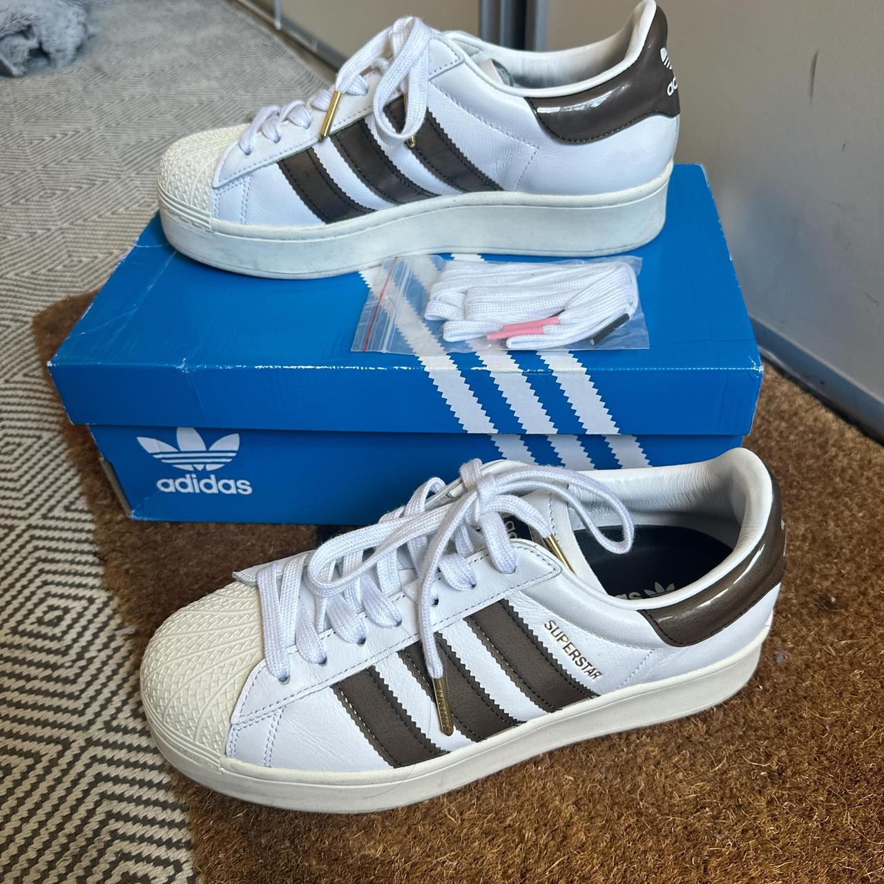 Adidas Superstar Bold Size 6 39 Worn once so